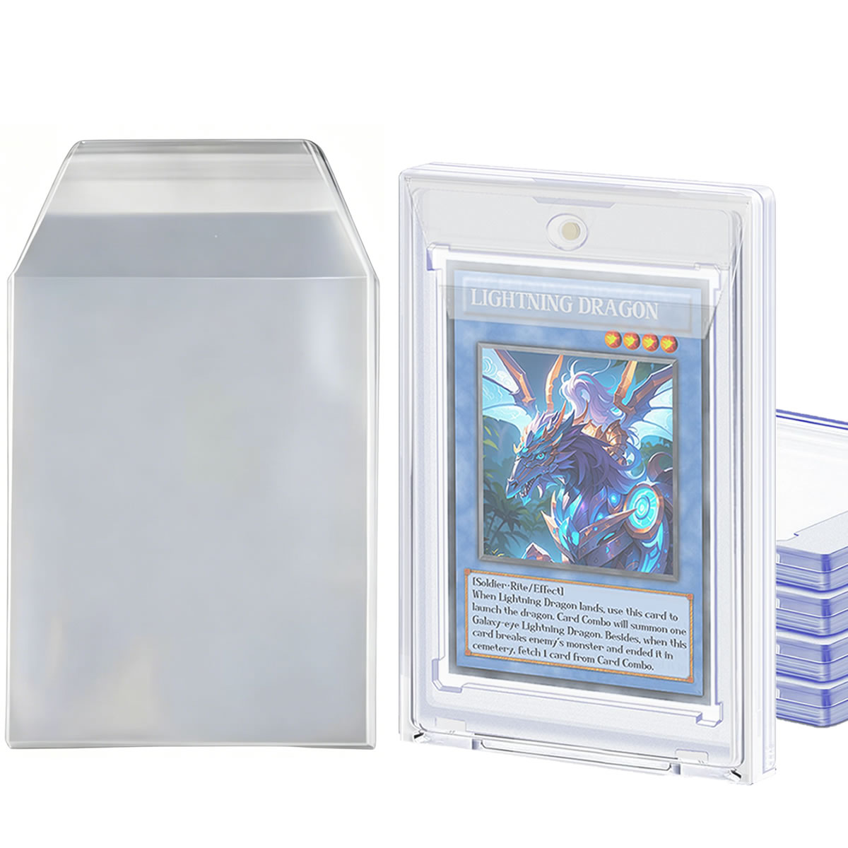 Board Game Zoo - 100Pcs 3.2X4.6 Card Sleeves Fit 35PT