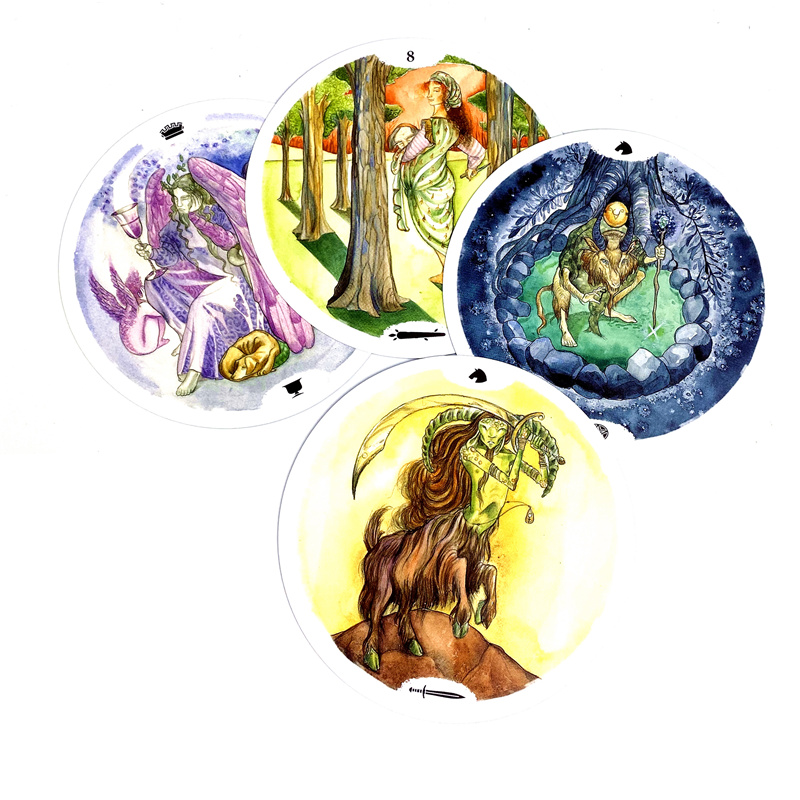 New Style Circle Of Life Tarot - đánh giá và giá Board Game Oracle