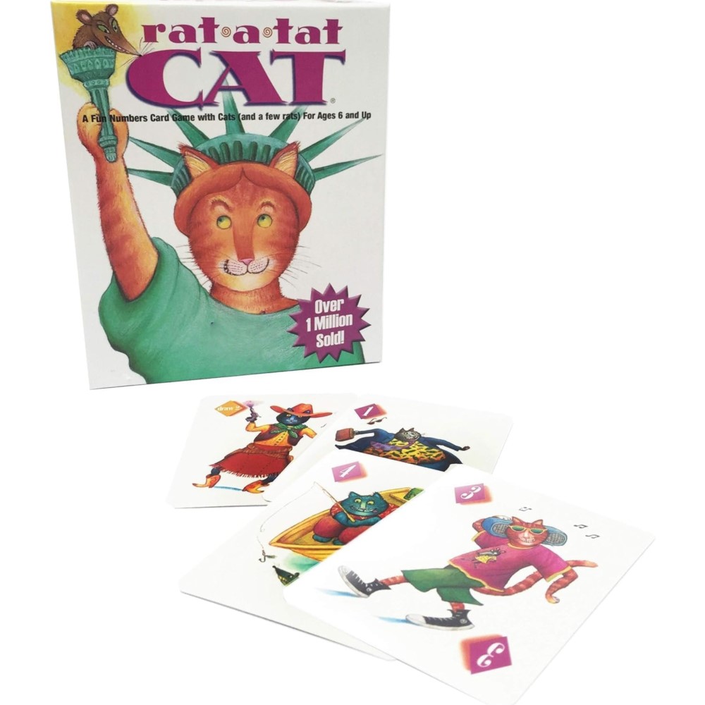 Rat A Tat Cat Fun Numbers Card - đánh giá và giá Board Game For 2 Players