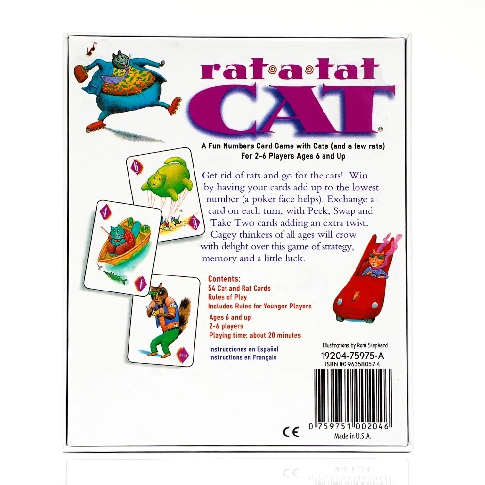 Rat A Tat Cat Fun Numbers Card - đánh giá và giá Board Game For 2 Players