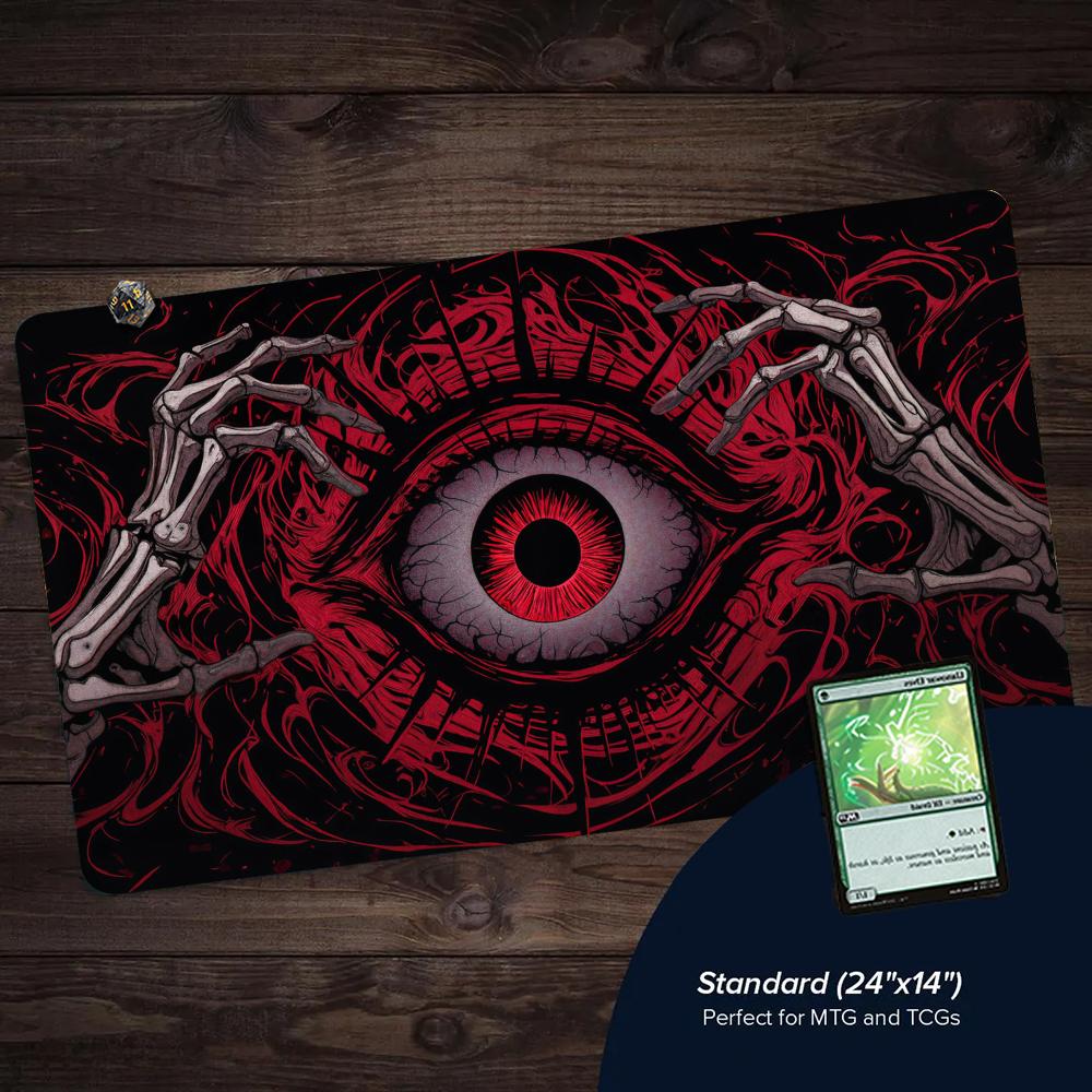 Terrifying Red Eye TCG Playmat - đánh giá và giá Board Game Arena